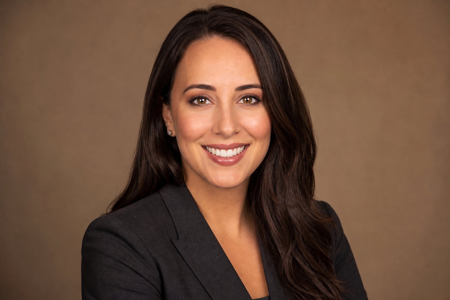 Portrait of a happy client